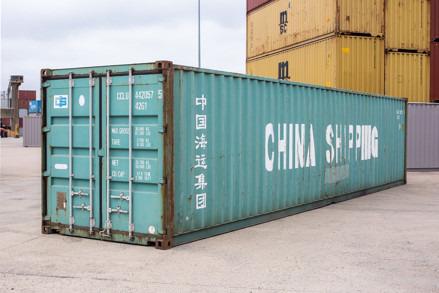 Used 40Ft Cargo Worthy Shipping Containers