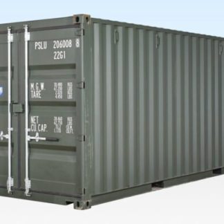 20Ft Shipping Container (One Trip) – Dark Green
