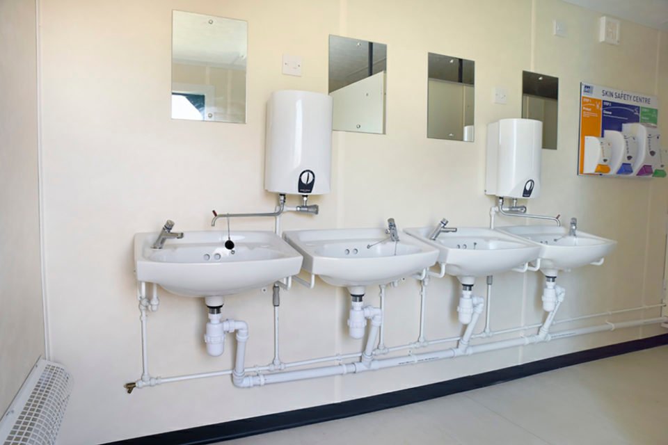 4+1 Steel Toilet Cabin 20Ft x 9Ft