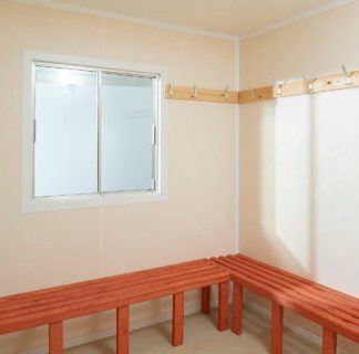 24Ft x 9Ft Steel Drying Room Cabin