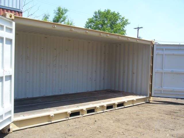 20ft Long Openside Containers 8’6′ H and 9’6″ H