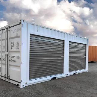 20ft Shipping Container With Double Roll-Up Doors