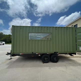 20ft x 8ft Portable Container House On Wheels