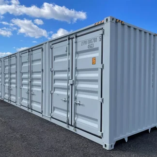 40FT High Cube Storage Shipping Container Conex w/4 Open Side Door 9.5′ Tall