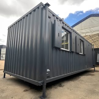 24 x 9Ft Anti Vandal Cabin | Office, Canteen, Toilet | 10KVA Generator